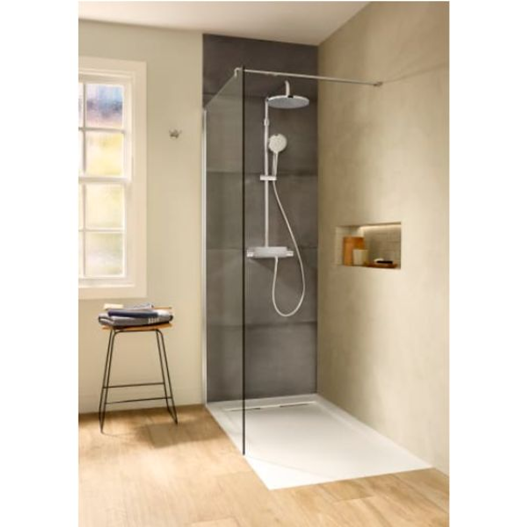 Rejilla Metálica para Plato de Ducha Aquos - Diseño moderno y funcional en acero inoxidable 3