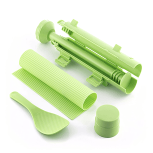 Set de Sushi Suzooka InnovaGoods 3 Piezas con Recetas – Molde, Esterilla y Cuchara