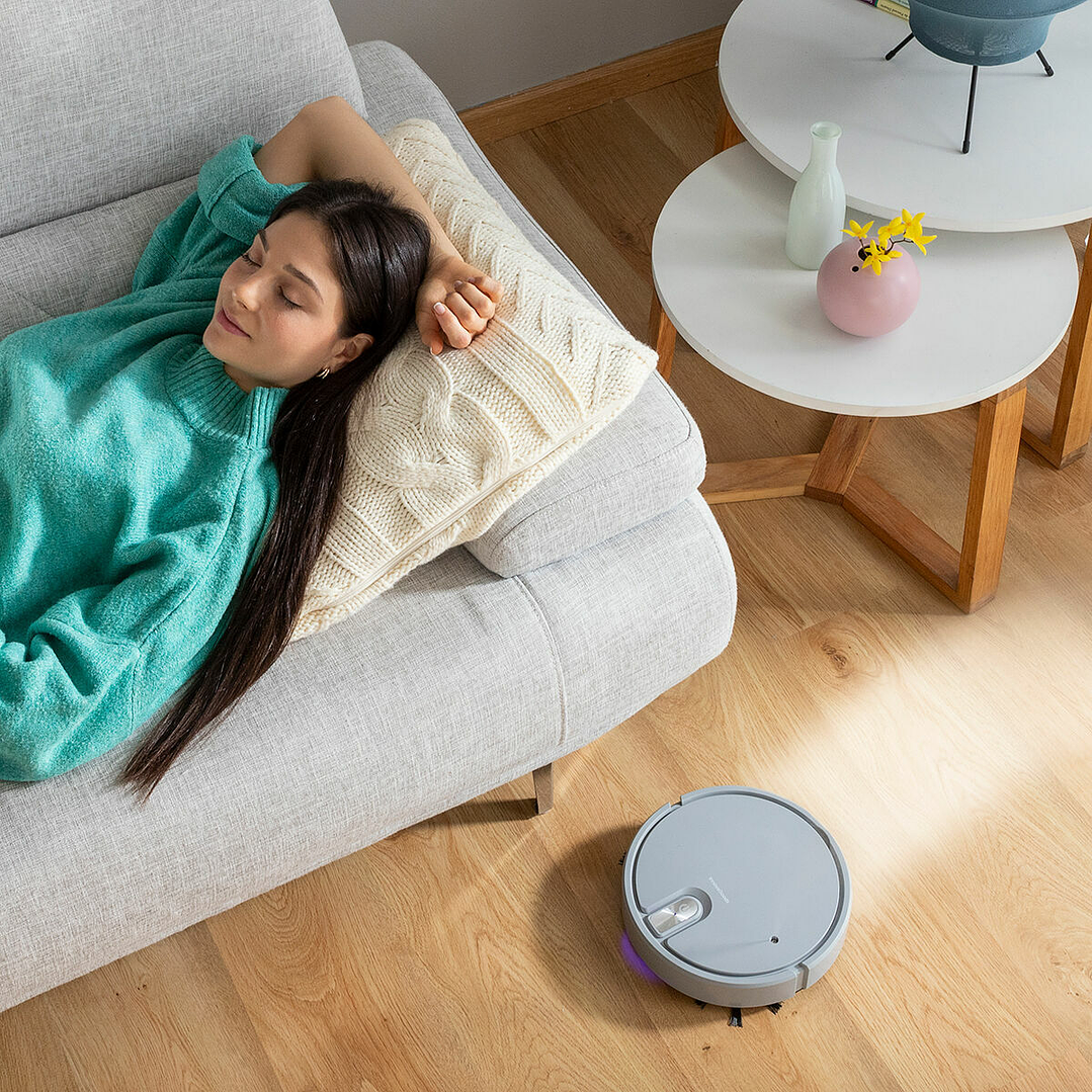 Robot Aspirador Recargable Multifunción 5 en 1 Varob InnovaGoods 14