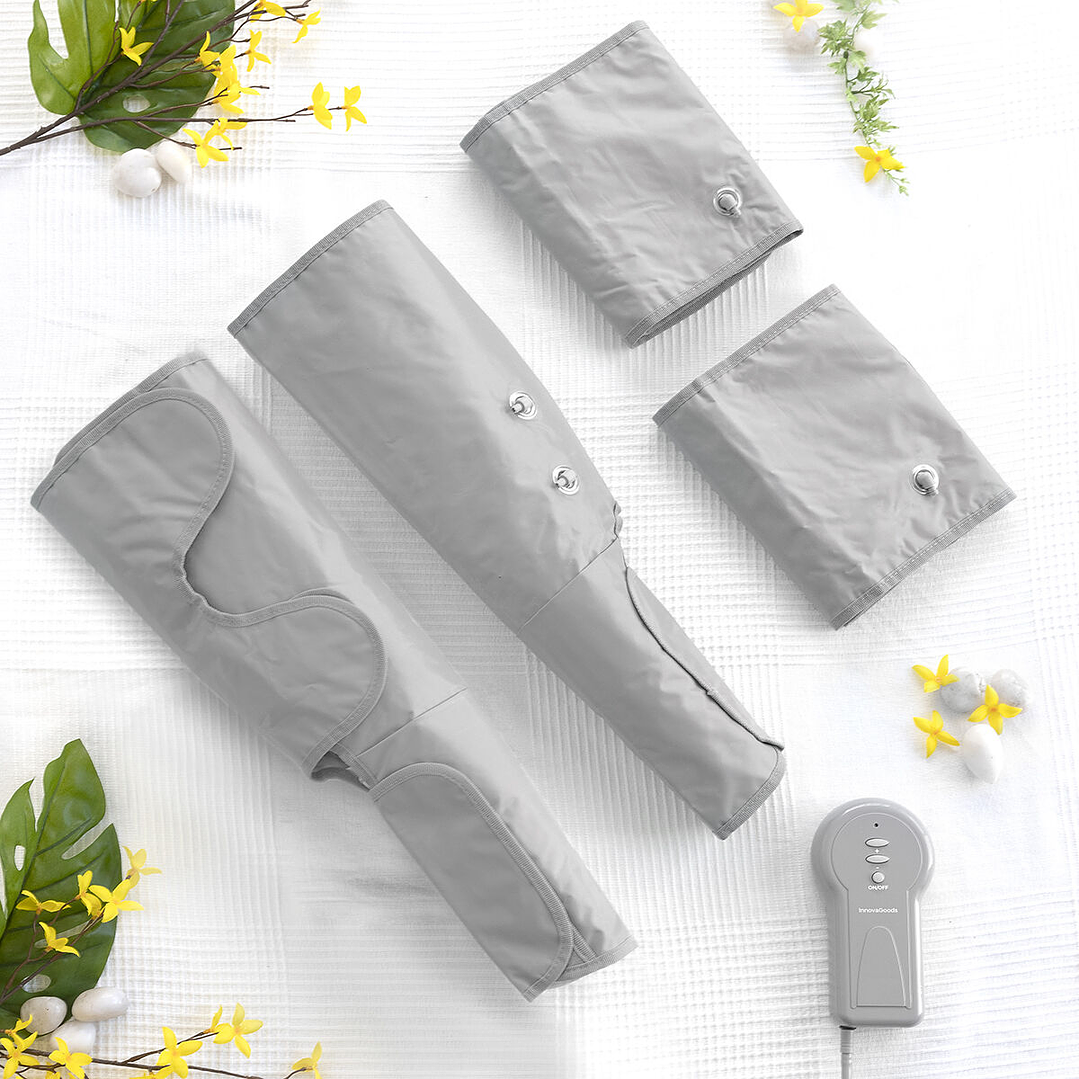 Masajeador de Piernas por Compresión de Aire Maspres InnovaGoods - Presoterapia Eléctrica para Piernas Cansadas 1