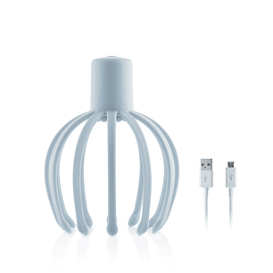 Masajeador de Cabeza Recargable Helax InnovaGoods | Masaje Vibratorio 360º con 3 Modos para Relajación y Bienestar