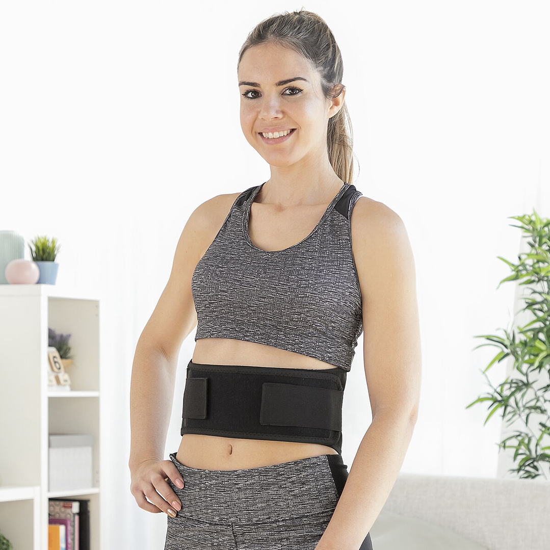 Faja Térmica Correctora con Imanes de Turmalina Tourmabelt InnovaGoods  Alivio Lumbar, Postura y Efecto Calor 12