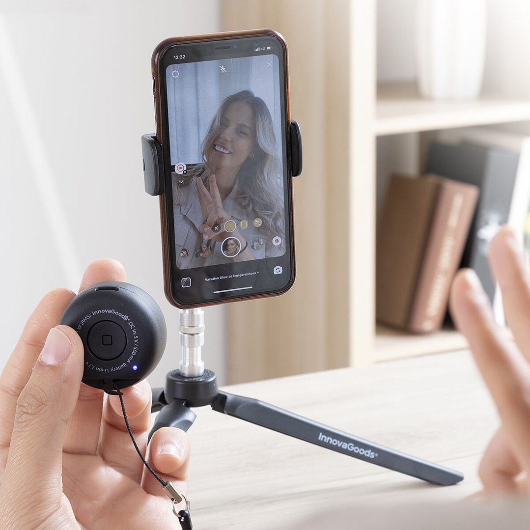 Mini Altavoz Inalámbrico Recargable Portátil Miund InnovaGoods | Bluetooth 5.0 con Micrófono y Manos Libres 9