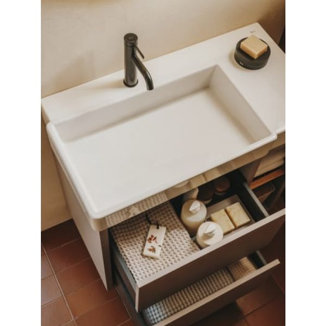 Jabonera de Encimera Cromada GAMA HOTELS ROUND – Accesorio de Baño Metálico Minimalista y Versátil 4