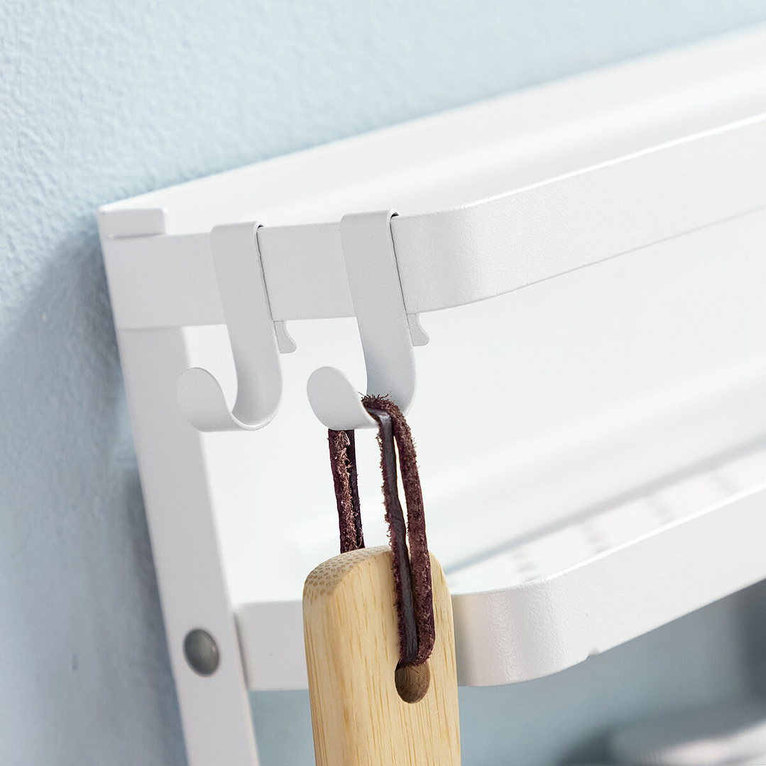 Estante Organizador Magnético Multiusos MagoRac InnovaGoods Blanco – Ahorro de Espacio en Cocina y Hogar 2