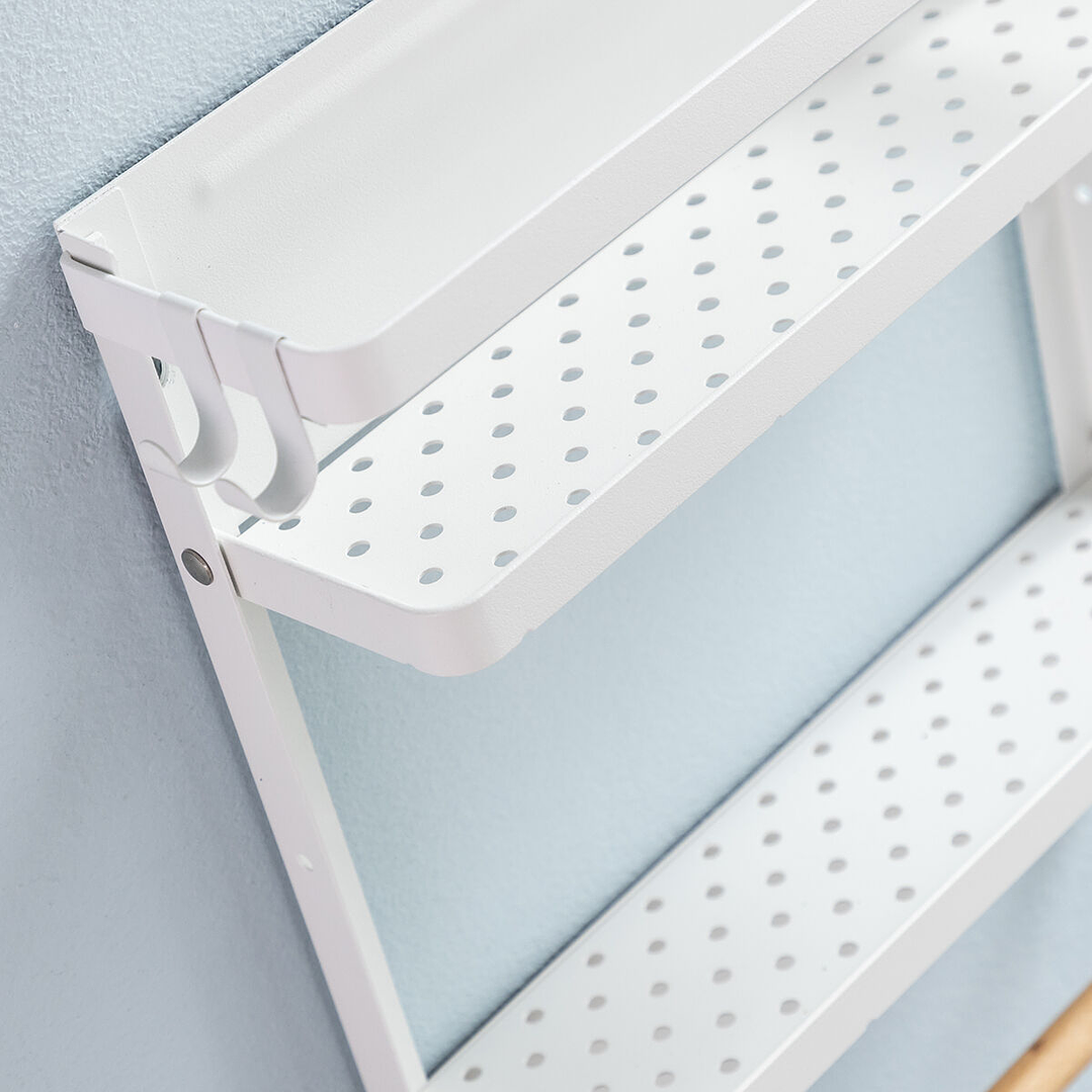 Estante Organizador Magnético Multiusos MagoRac InnovaGoods Blanco – Ahorro de Espacio en Cocina y Hogar 10