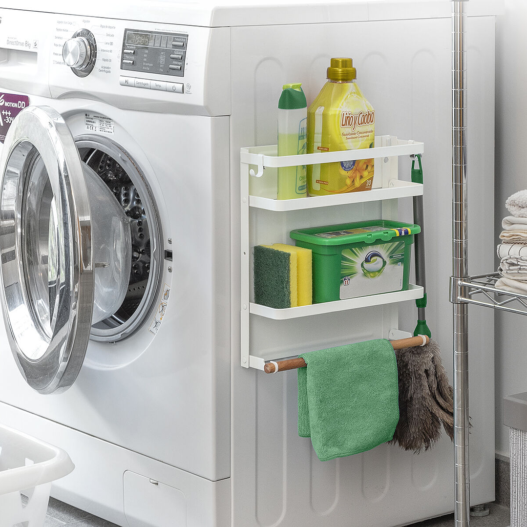 Estante Organizador Magnético Multiusos MagoRac InnovaGoods Blanco – Ahorro de Espacio en Cocina y Hogar 11