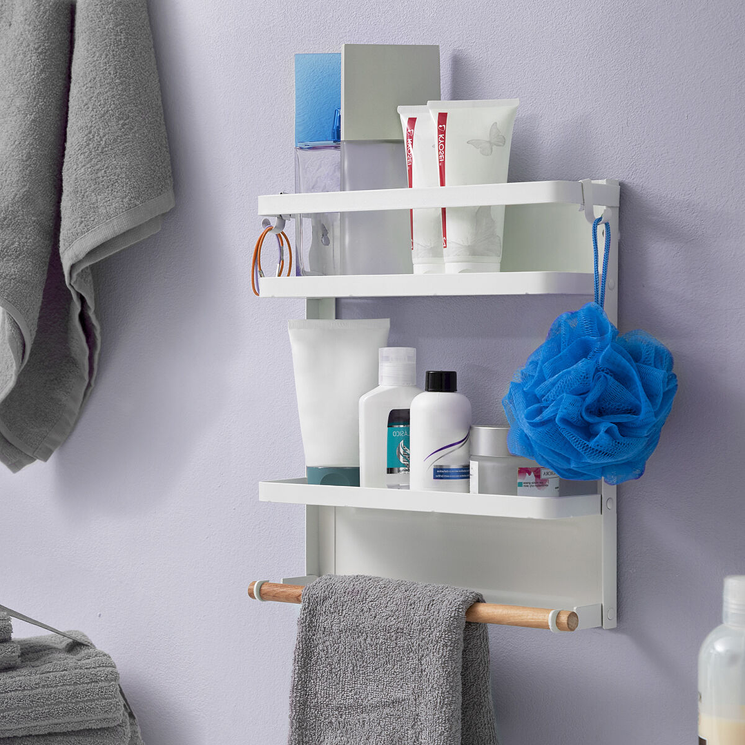 Estante Organizador Magnético Multiusos MagoRac InnovaGoods Blanco – Ahorro de Espacio en Cocina y Hogar 12