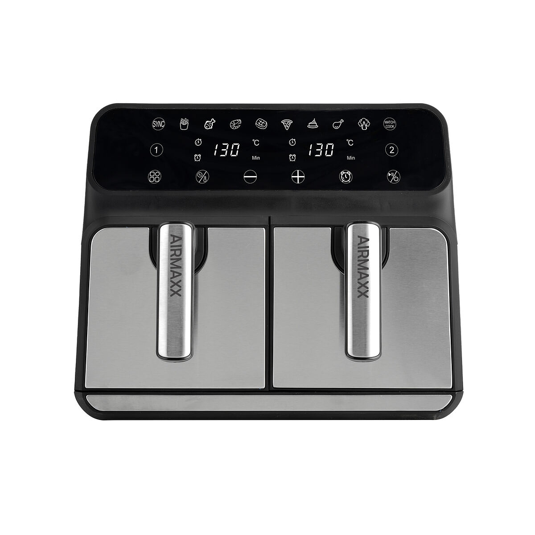 Freidora de Aire Dual TM Electron 8L 1700W con Pantalla Digital y 8 Programas 4