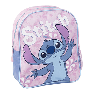 Mochila Escolar Infantil Stitch Rosa 25x20x30 cm – Comodidad, Estilo y Diversión para los más Pequeños