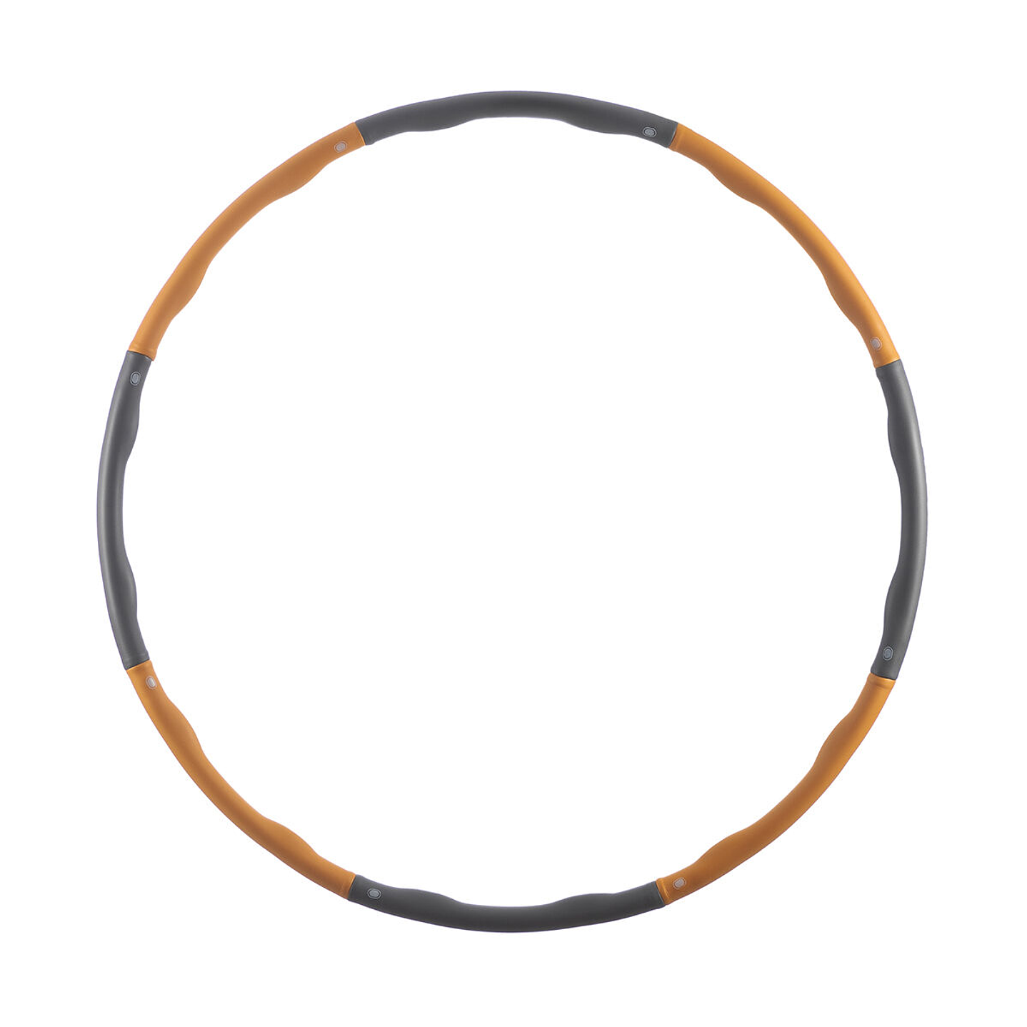 Aro de Fitness Desmontable O-Waist InnovaGoods | Recubierto de Espuma, Ajustable en 3 Diámetros para Ejercicio, Pilates y Cardio 2