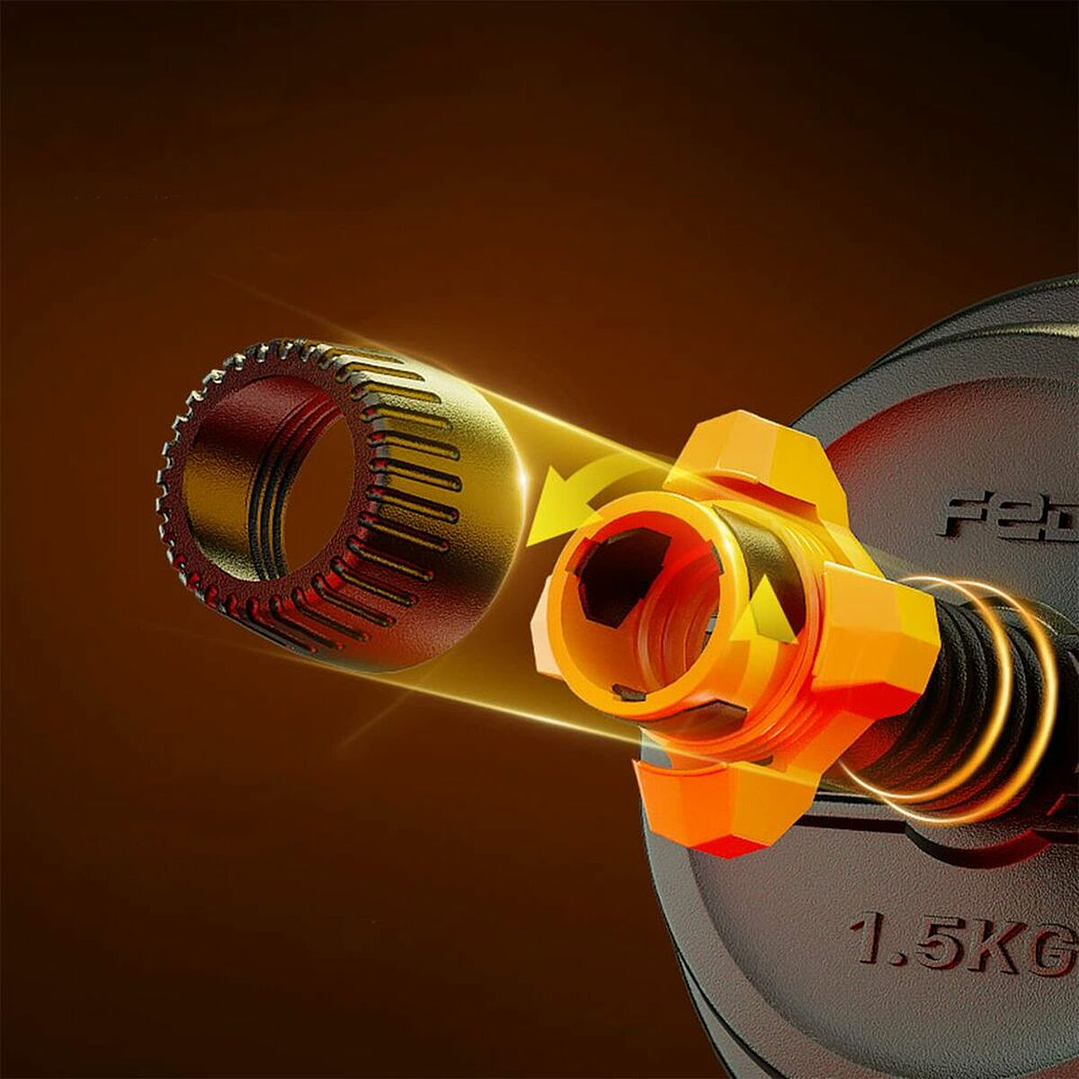 Mancuernas Xiaomi FED 10 kg | Diseño Ergonómico Antideslizante con Pesa Rusa para Entrenamiento Funcional y Musculación 4