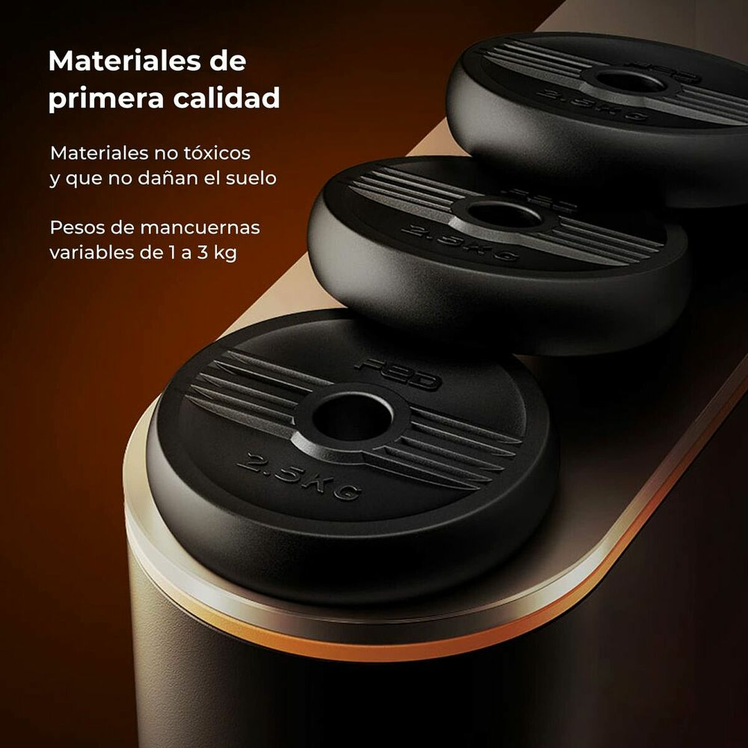 Mancuernas Xiaomi FED 10 kg | Diseño Ergonómico Antideslizante con Pesa Rusa para Entrenamiento Funcional y Musculación 7
