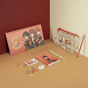 Planificador Semanal Harry Potter Rojo – Organización Mágica con Diseño Gryffindor para Fans de la Saga