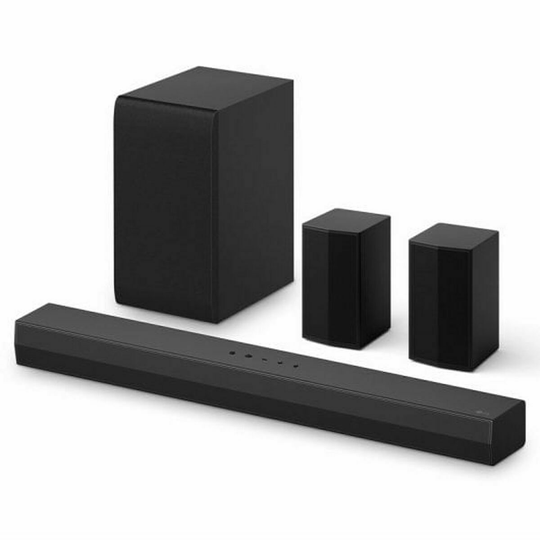 Barra de Sonido LG S40TR Negra 400W con Subwoofer Inalámbrico – Audio 4.1, Bluetooth 5.3, HDMI ARC, Ecualizador y Mando a Distancia 2