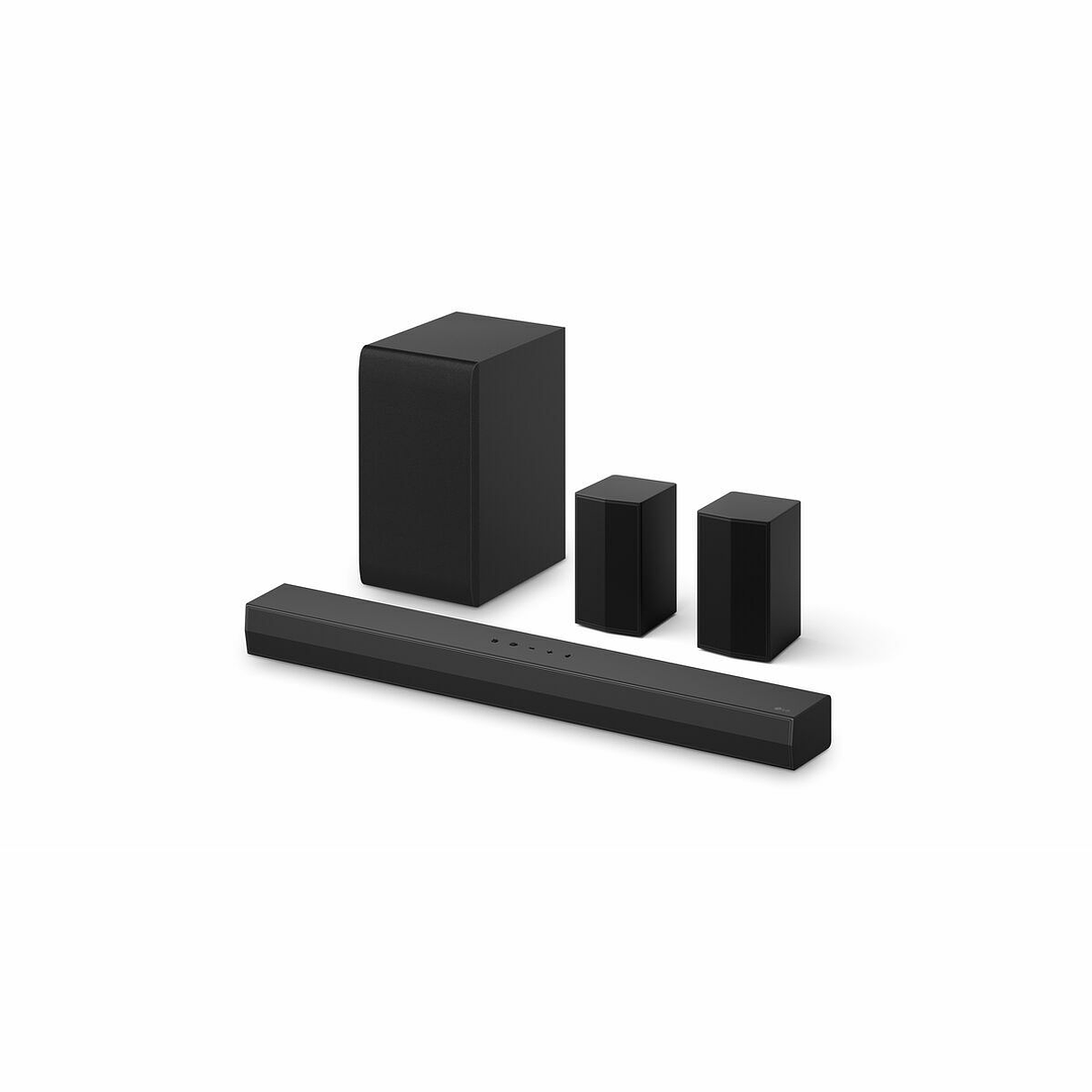Barra de Sonido LG S40TR Negra 400W con Subwoofer Inalámbrico – Audio 4.1, Bluetooth 5.3, HDMI ARC, Ecualizador y Mando a Distancia 5