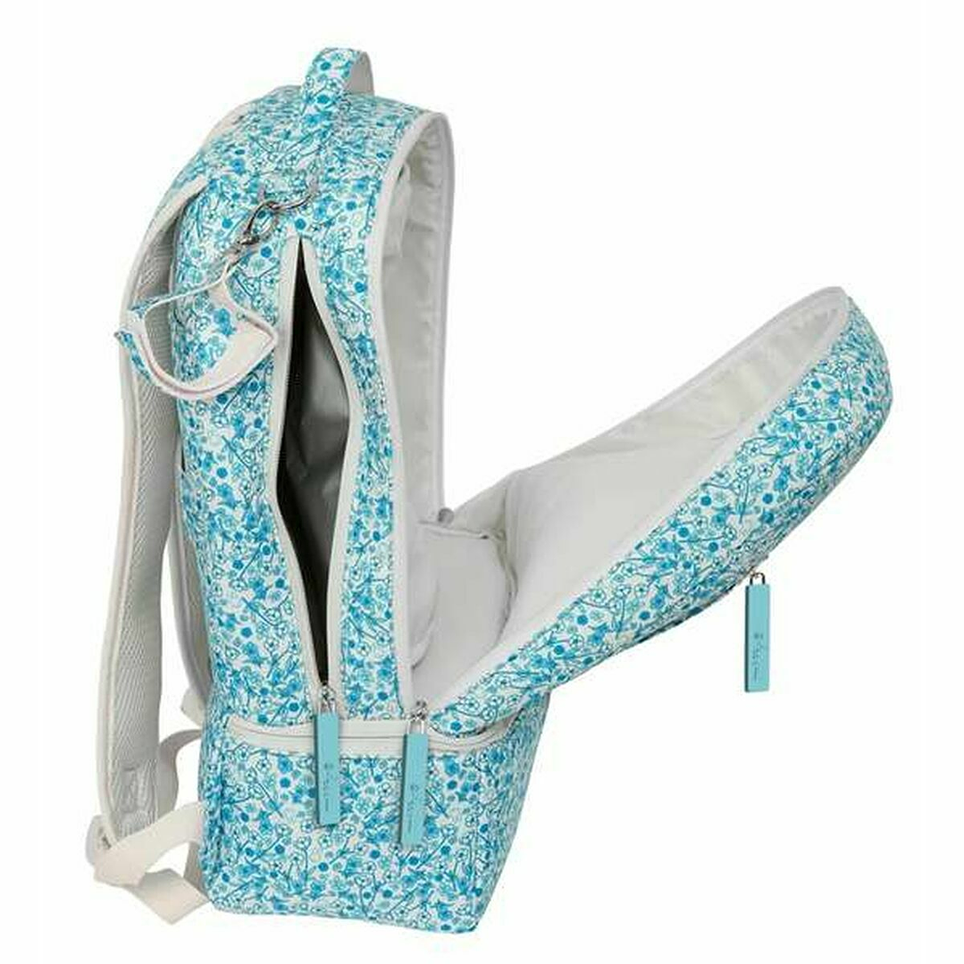 Mochila Organizadora para Carro de Bebé Miffy Garden – Bolsa Turquesa de 15L con Material Reciclado y Diseño Repelente al Agua 3