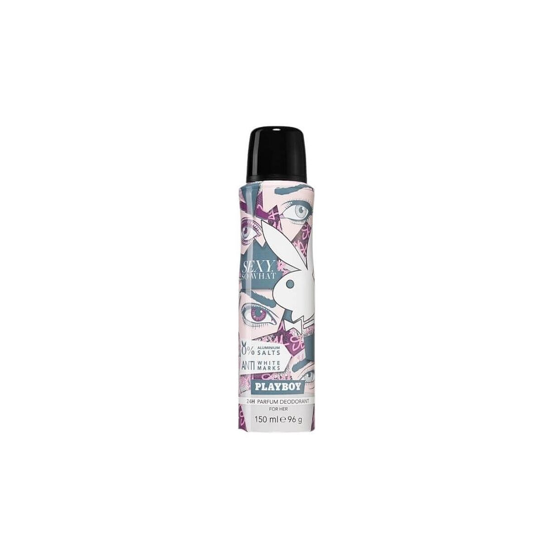 Desodorante en Spray Playboy Sexy So What para Mujer – Frescura Provocadora y Aroma Seductor 1
