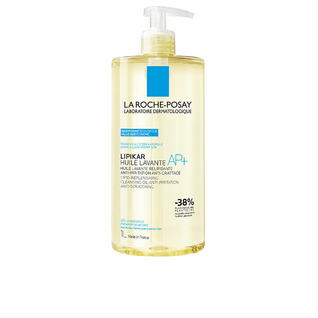 Aceite de Baño La Roche Posay LIPIKAR 1 L – Hidratación Profunda para Piel Seca, Sensible y Atópica 1