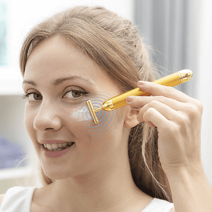 Masajeador Rejuvenecedor Facial T-Vibe InnovaGoods – Alta Frecuencia, Antiedad y Relajación Profunda para una Piel Radiante