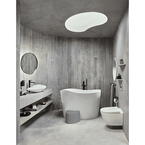 Tapa y Asiento de Inodoro Compacto Gama ONA en Supralit® con Caída Amortiguada | Diseño Natural y Tecnología SoftClose®