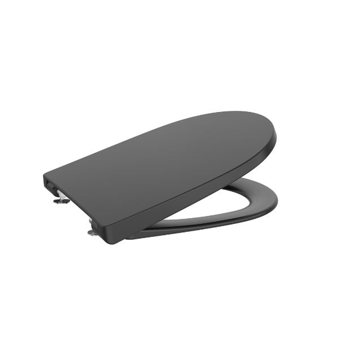 Tapa y Asiento de Inodoro Compacto Gama ONA en Supralit® con Caída Amortiguada | Diseño Natural y Tecnología SoftClose® 8