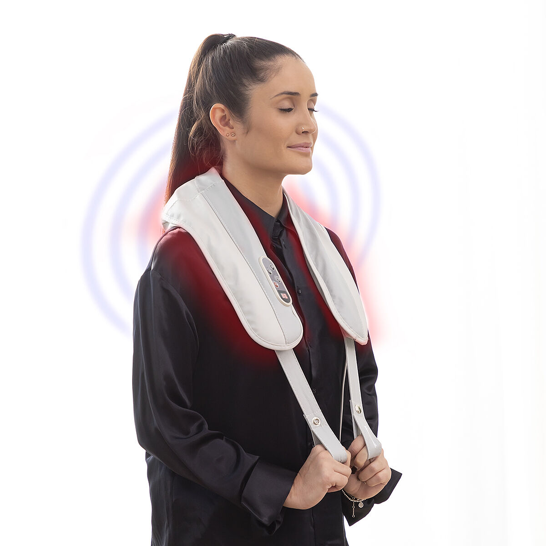 Masajeador Eléctrico Tapping con Golpeteo y Calor Tappilan InnovaGoods | Relajación Cervical y Muscular con 99 Modos de Masaje 2