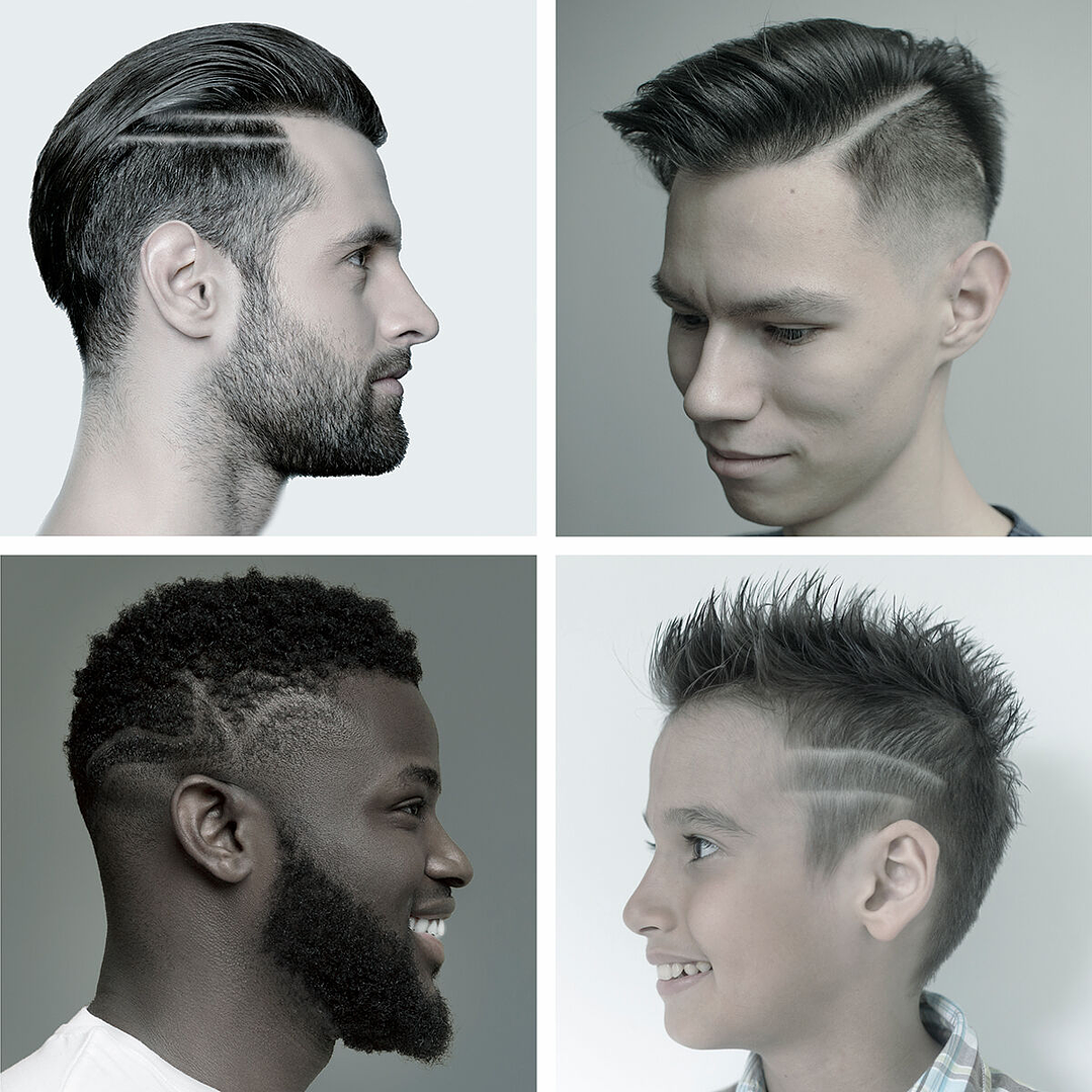 Cortapelos Profesional Recargable Triher InnovaGoods | Pantalla LCD, 3 Velocidades y 6 Peines para Corte Preciso en Casa 12