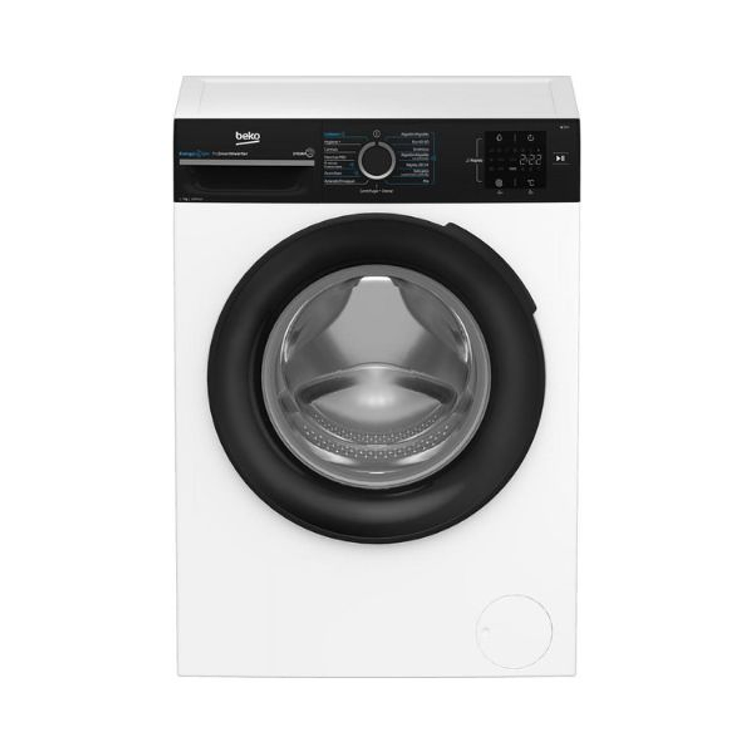 Lavadora Carga Frontal Beko BM3WFU3721WB 7 kg 1200 rpm Blanca – Alta Eficiencia Energética con Tecnología Avanzada 1