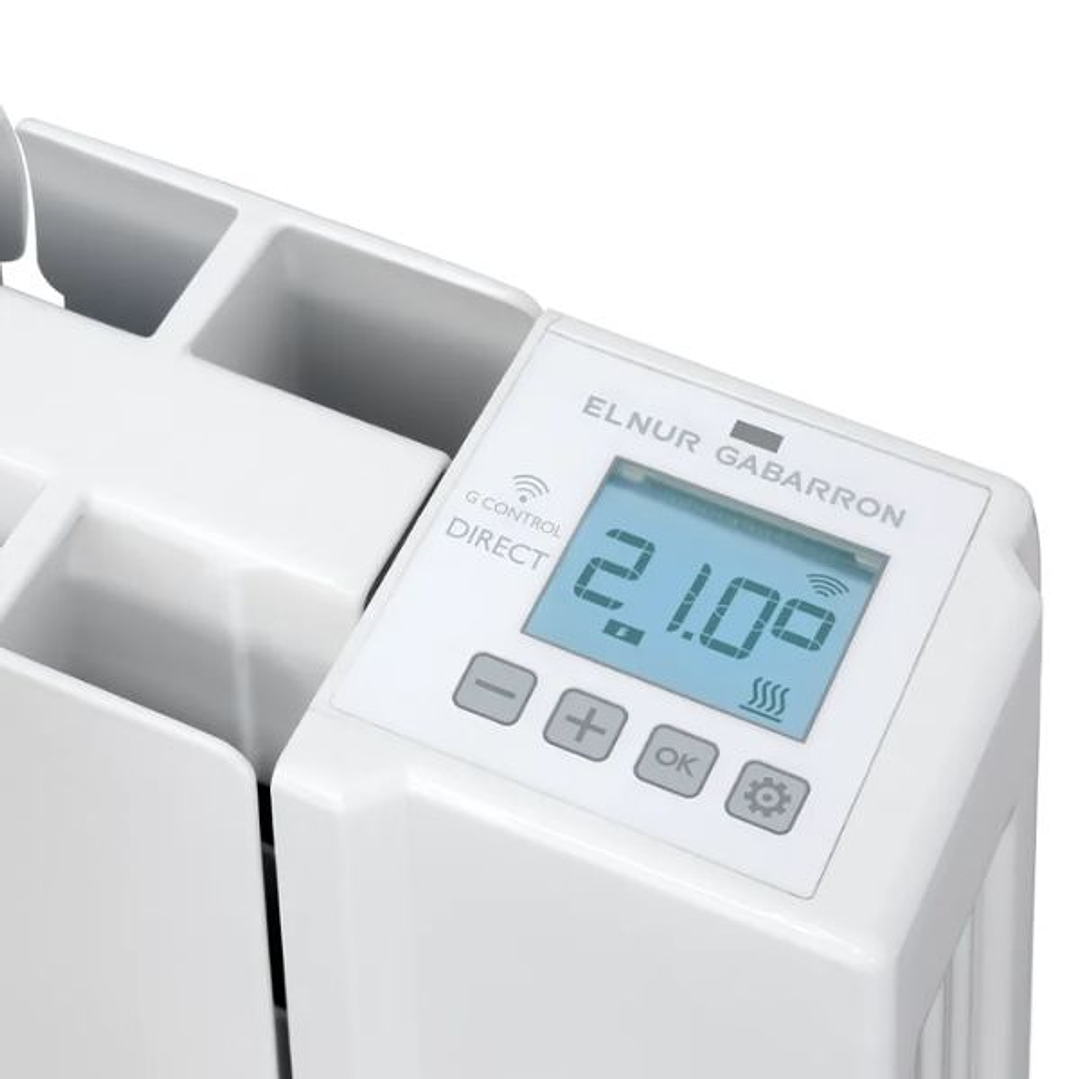 Emisor Eléctrico Digital Programable INGENIUM DIRECT con Control WiFi, Fluido Térmico y Ahorro Energético 5