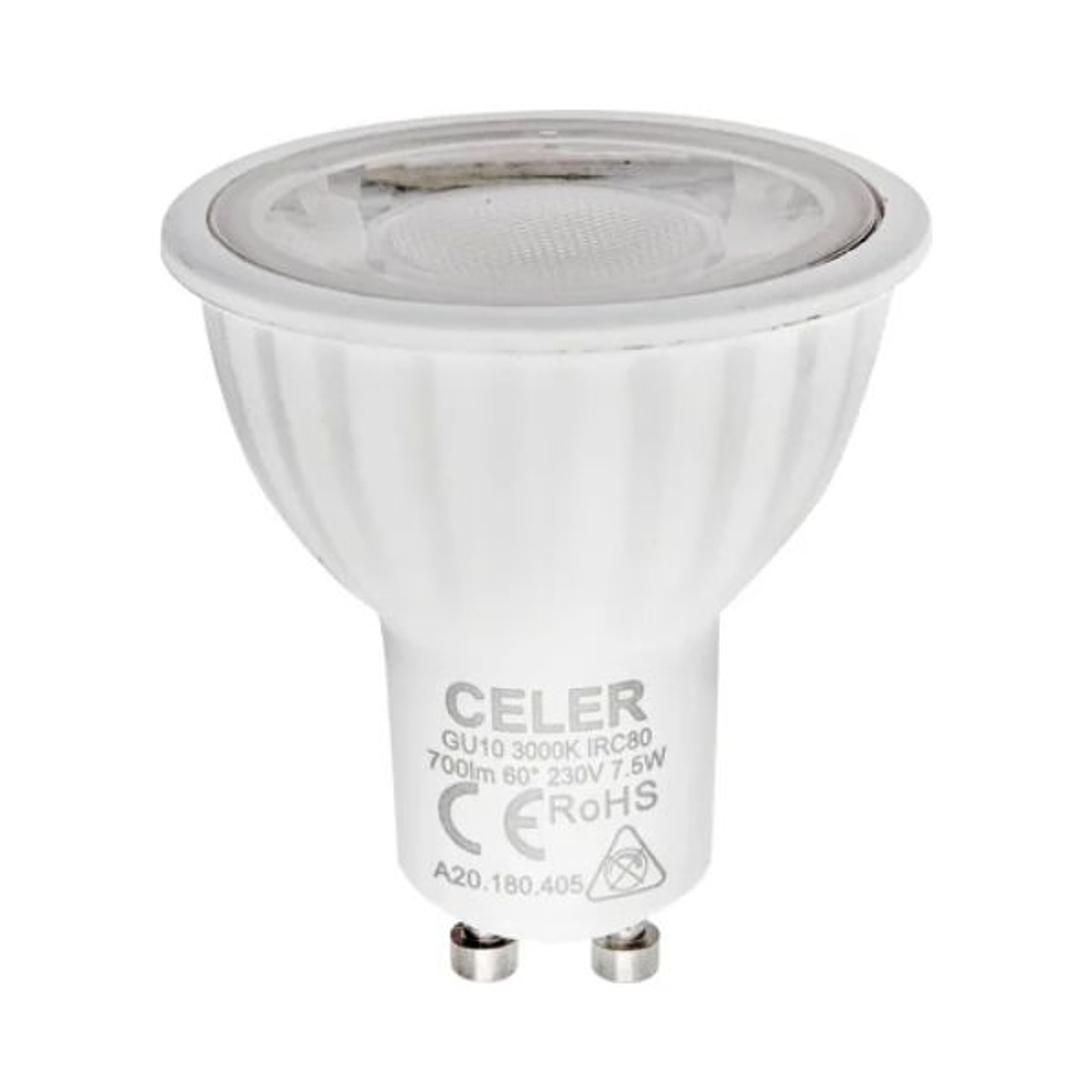 Bombilla LED GU10 Celer Neospot Regulable de Alta Eficiencia para Iluminación Decorativa 1