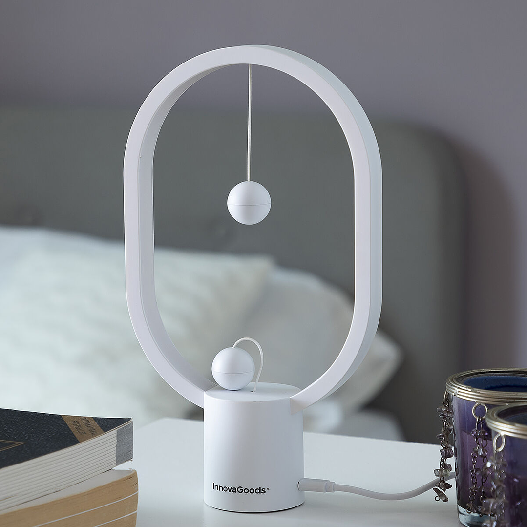 Lámpara de Equilibrio LED con Interruptor Magnético Magilum InnovaGoods – Decoración Moderna e Innovadora 3