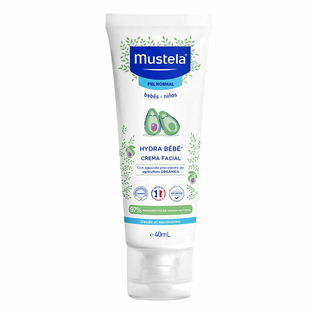 Crema Facial Hidratante Mustela Hydra Bebé 40 ml – Cuidado Diario para Piel Normal, Suave y Protegida 1