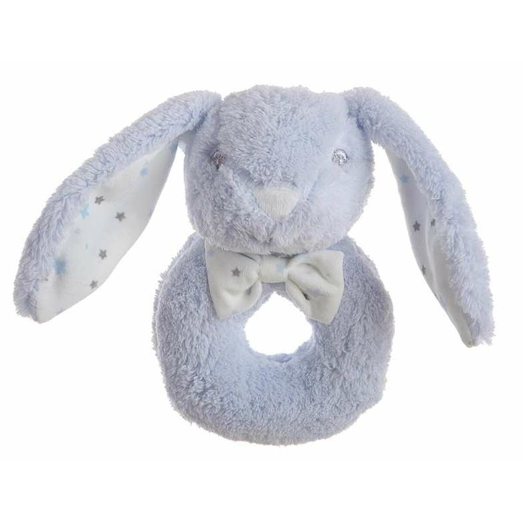 Doudou Conejo con Sonajero 30 x 30 cm – Juguete Sensorial para Bebés, Suave y Estimulante desde +3 Años 2