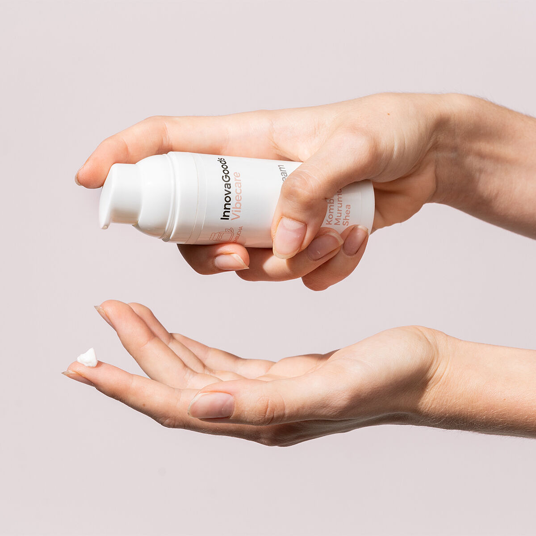 Crema Facial Hidratante Kombucha Vibecare InnovaGoods 50 ml – Cosmética Vegana con Ingredientes Naturales para Todo Tipo de Piel 4