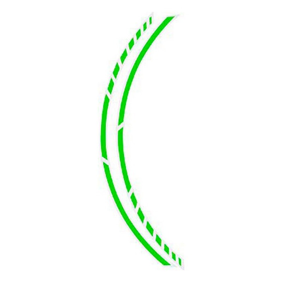 Adhesivo para Llanta Foliatec Verde Neón – Personalización Deportiva y Resistente al Calor 1
