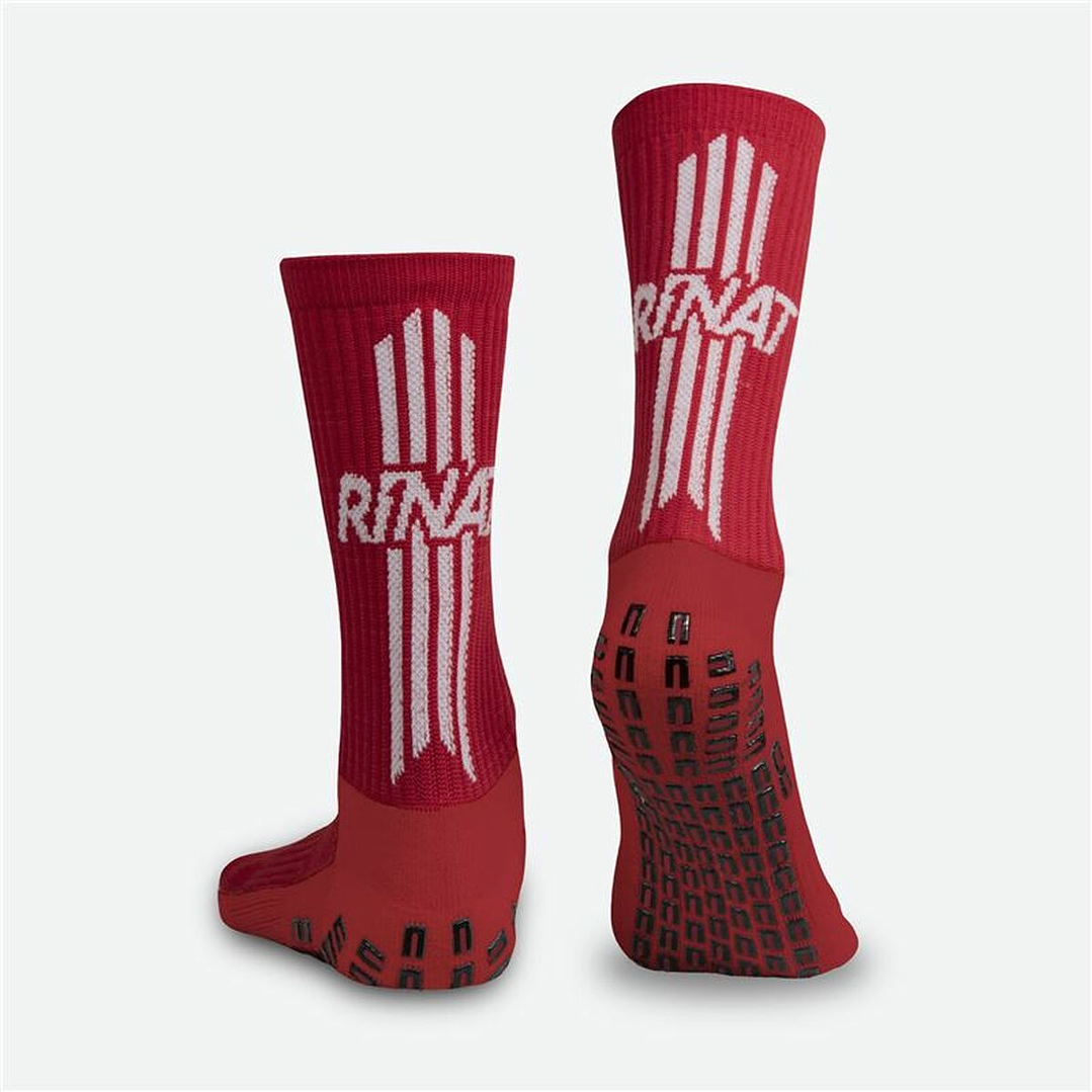 Calcetines Deportivos Rinat Rojos Antideslizantes Unisex para Adultos – Comodidad y Rendimiento en el Deporte 1