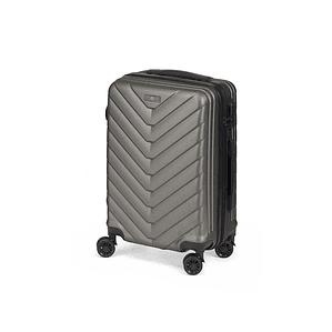 Maleta de Cabina Gris Oscuro HT-025-D 55x35x20 cm – Equipaje Ligero, Resistente y Elegante para Viajes en Avión y Desplazamientos Frecuentes