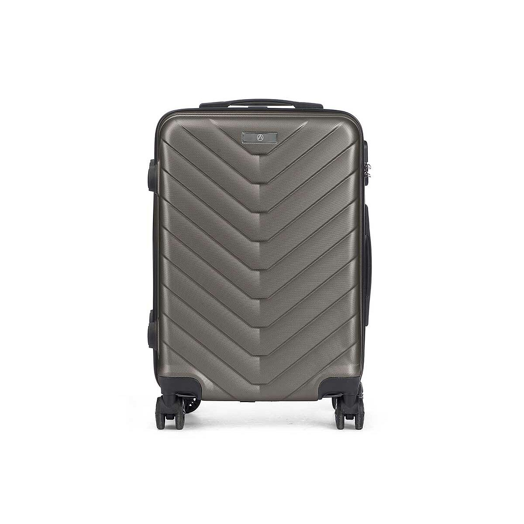 Maleta de Cabina Gris Oscuro HT-025-D 55x35x20 cm – Equipaje Ligero, Resistente y Elegante para Viajes en Avión y Desplazamientos Frecuentes 3