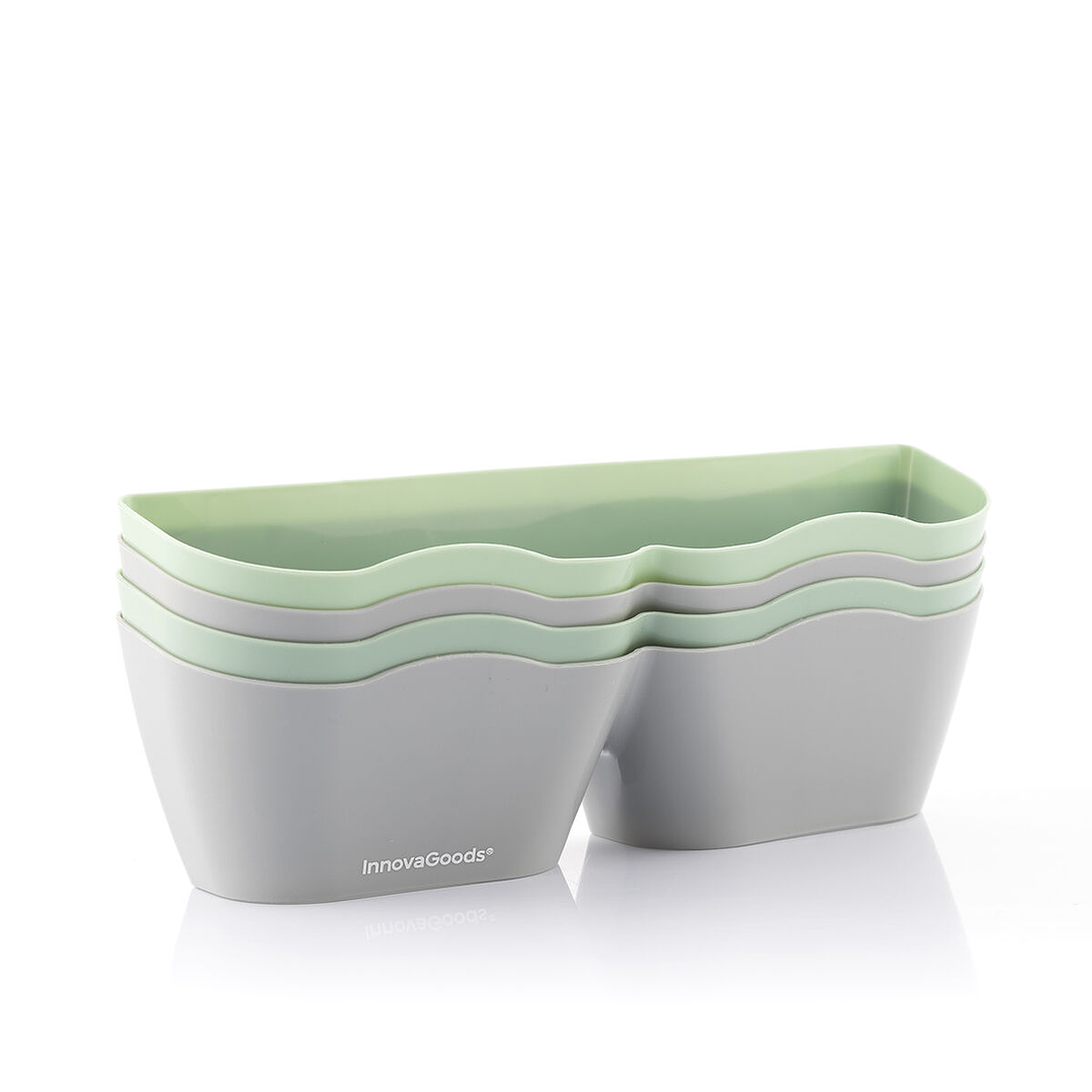 Zapateros Adhesivos Shohold InnovaGoods Pack de 4 Unidades – Organización Eficiente, Versátil y Sin Herramientas para Todo Tipo de Calzado 2