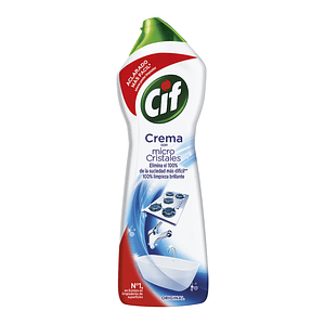 Limpiador de Superficies Cif Cream Regular 750 ml | Limpieza Profunda en Cocina y Baño