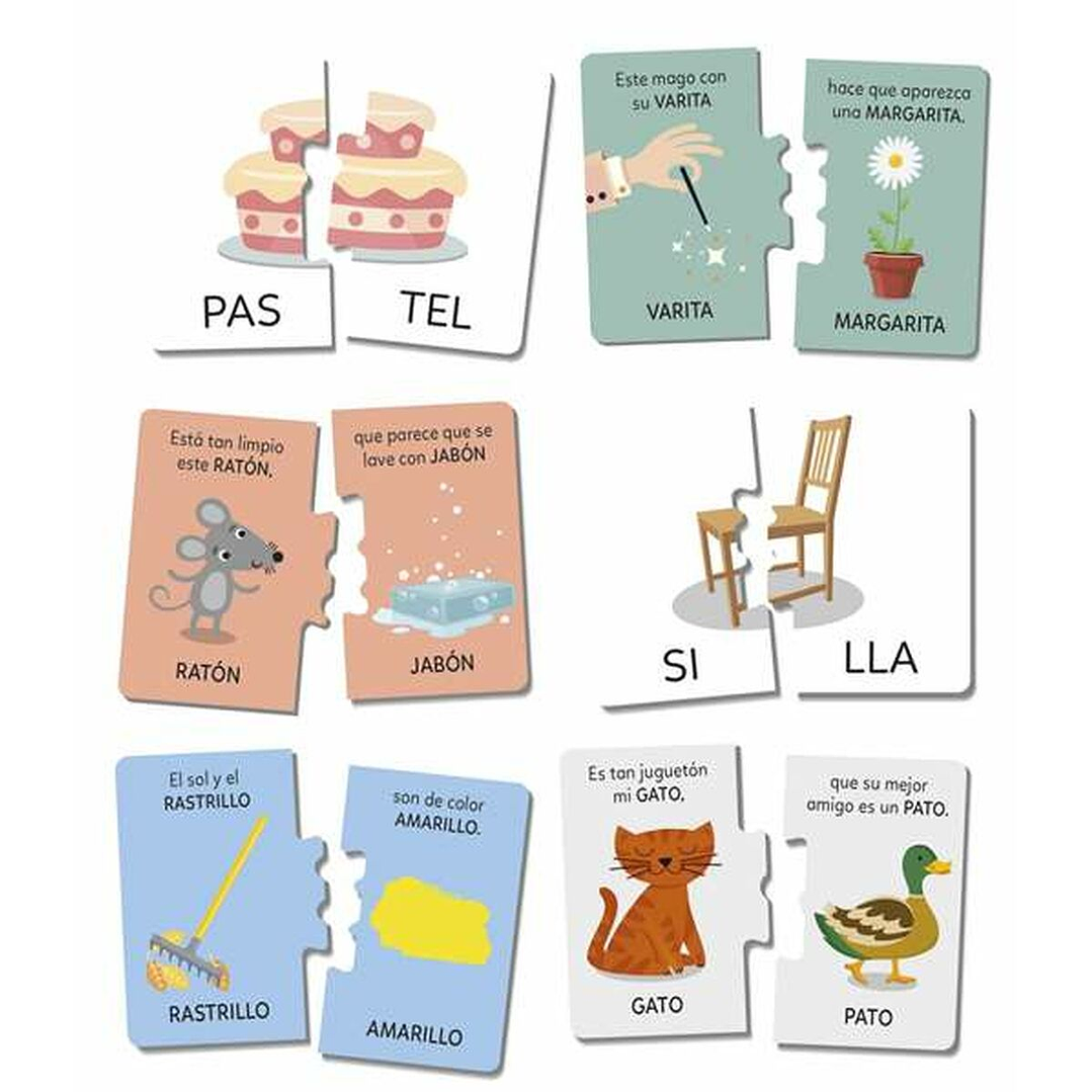 Juego Educativo Clementoni Aprendo a Leer en Español para Niños +5 Años 2