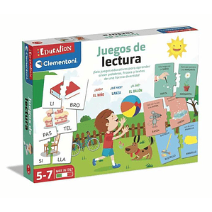 Juego Educativo Clementoni Aprendo a Leer en Español para Niños +5 Años