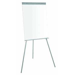 Pizarra Blanca Faibo con Trípode Caballete 70 x 102 cm – Pizarra de Melamina Ergonómica y Versátil