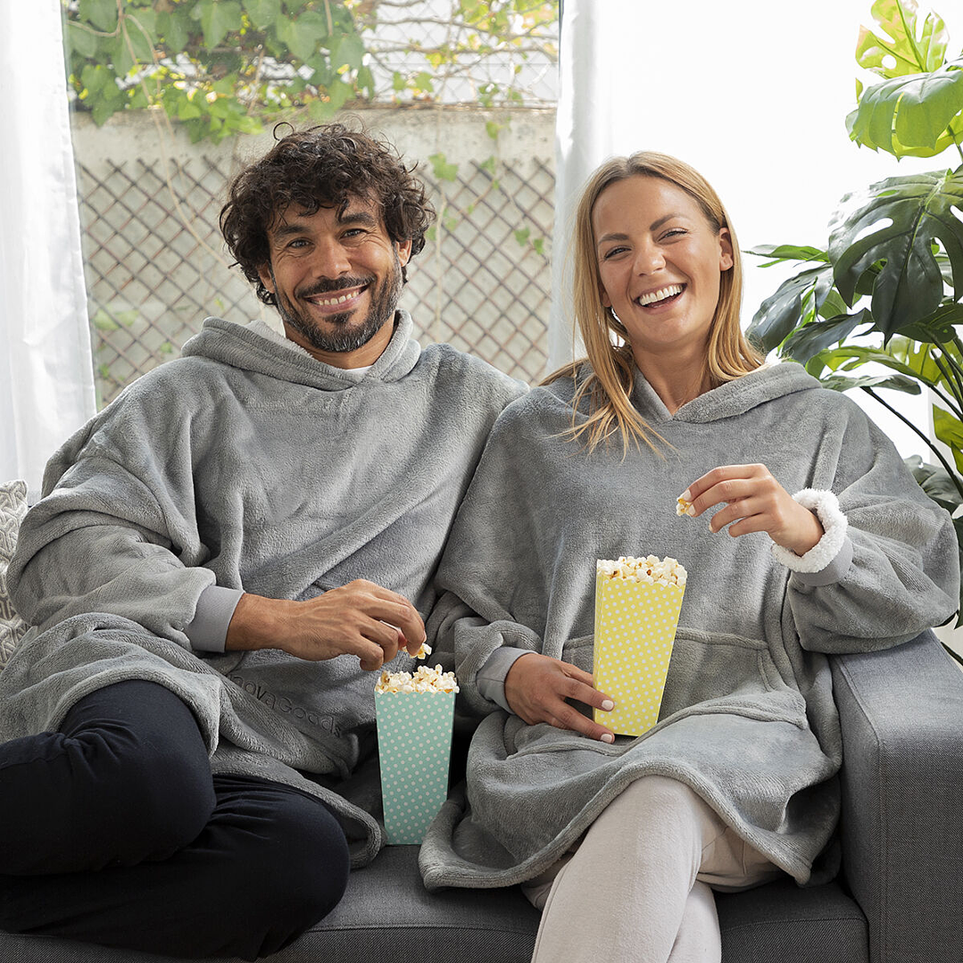 Batamanta Sudadera Oversized Swug InnovaGoods con Forro Polar – Unisex, Cálida y Confortable 8