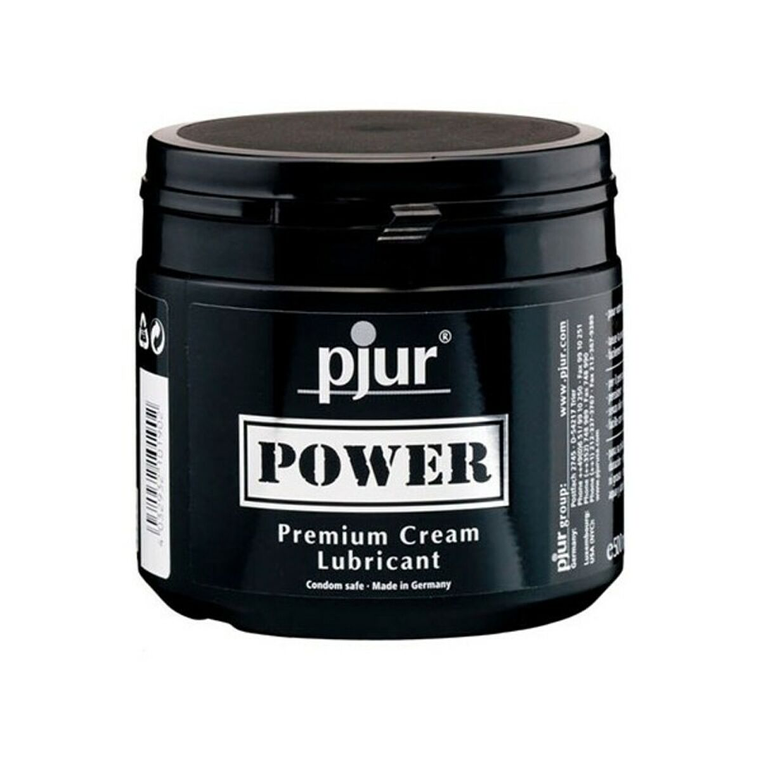 Lubricante Pjur Power 500 ml – Larga Duración, Sin Sabor ni Olor, Compatible con Preservativos 1