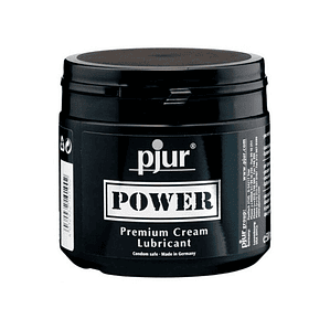 Lubricante Pjur Power 500 ml – Larga Duración, Sin Sabor ni Olor, Compatible con Preservativos