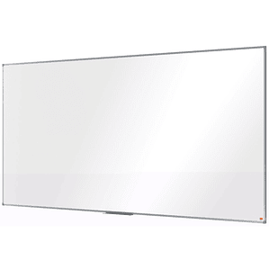 Pizarra Magnética Nobo Essence Blanca de Acero con Marco de Aluminio 240x120 cm