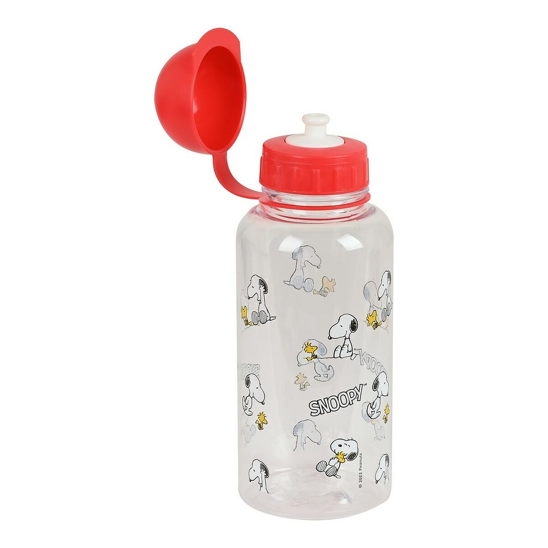 Botella de Agua Infantil Snoopy Friends Forever Menta 500 ml – Diseño Ligero en PVC Libre de BPA con Cierre Seguro 2
