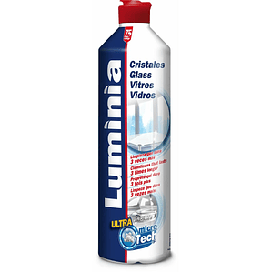 Limpiacristales Luminia 750 ml – Brillo Profesional para Ventanas, Espejos y Superficies de Crista
